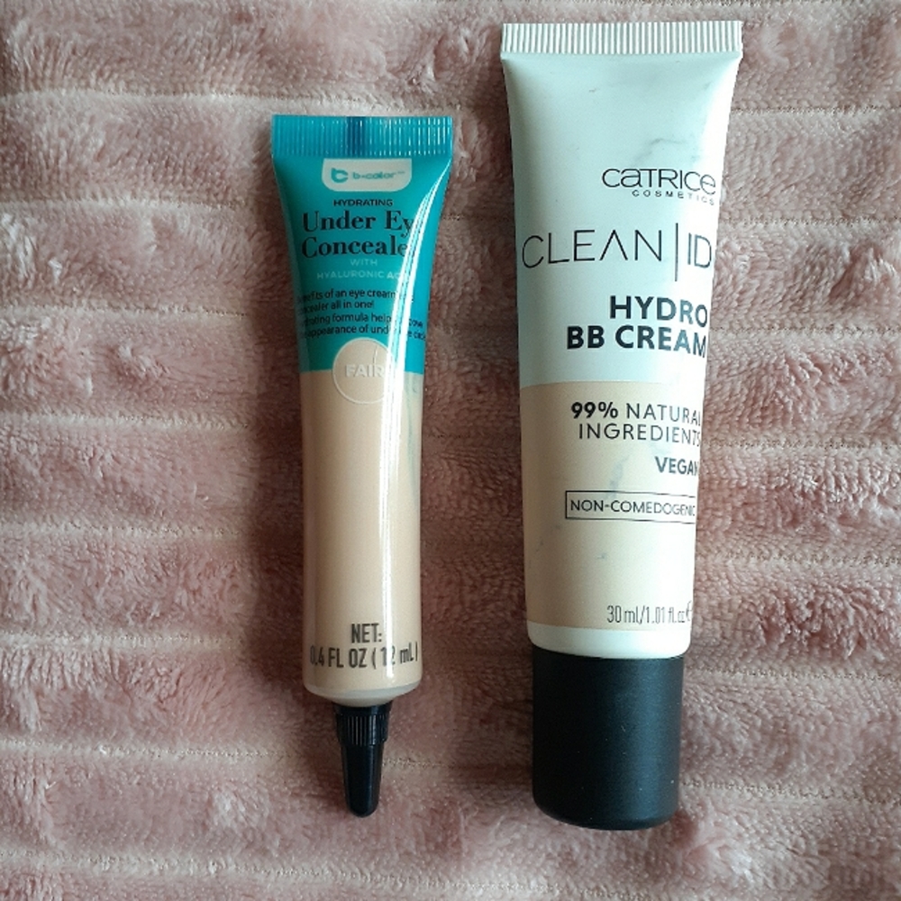Catrice BB cream and B-color conceale